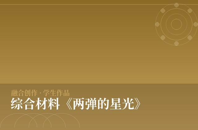 综合材料《两弹的星光》